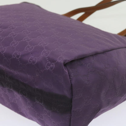 GUCCI GG Canvas Tote Bag Purple 282439  60524