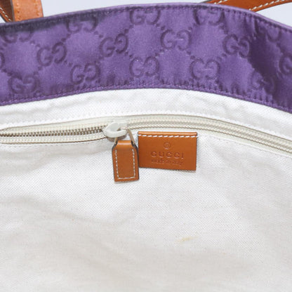 GUCCI GG Canvas Tote Bag Purple 282439  60524
