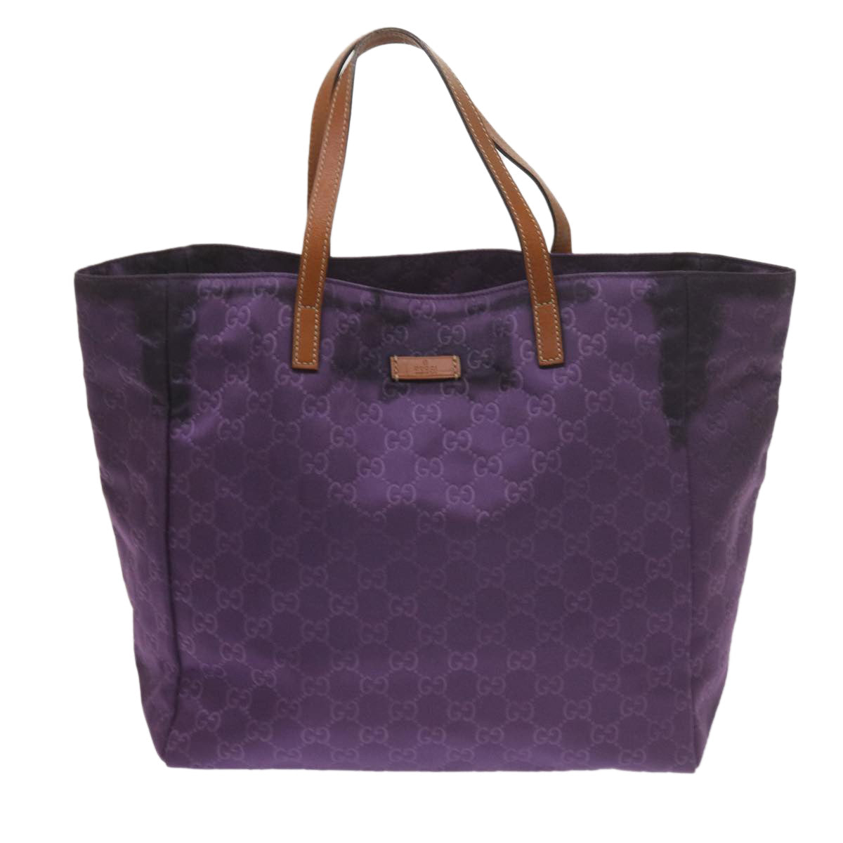 GUCCI GG Canvas Tote Bag Purple 282439  60524