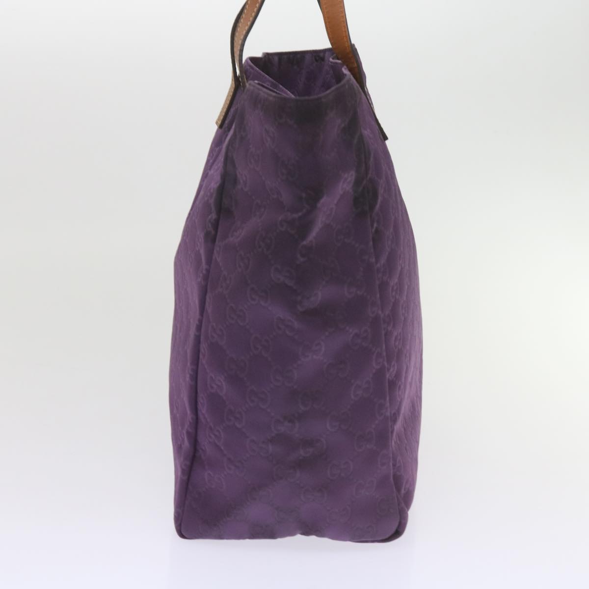 GUCCI GG Canvas Tote Bag Purple 282439  60524