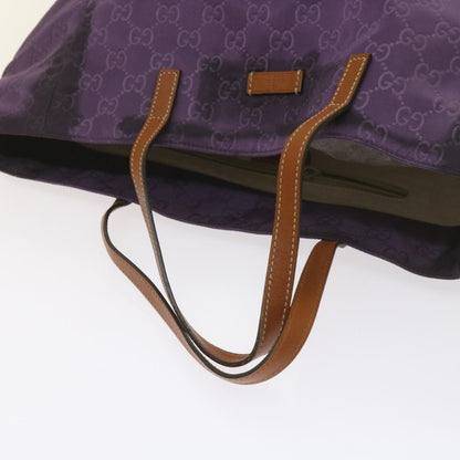 GUCCI GG Canvas Tote Bag Purple 282439  60524