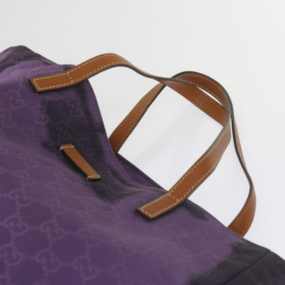 GUCCI GG Canvas Tote Bag Purple 282439  60524