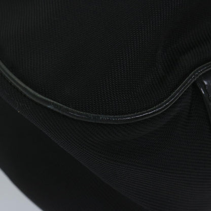 GUCCI Bamboo Shoulder Bag Nylon Black 001 1577  60687