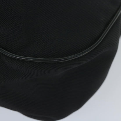 GUCCI Bamboo Shoulder Bag Nylon Black 001 1577  60687