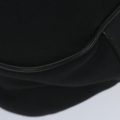 GUCCI Bamboo Shoulder Bag Nylon Black 001 1577  60687