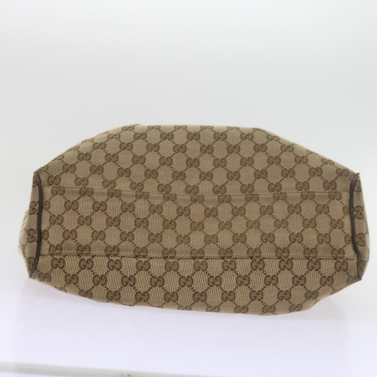 GUCCI GG Canvas Tote Bag Beige 211944  60688
