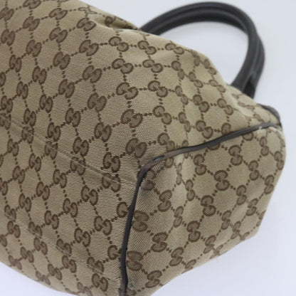 GUCCI GG Canvas Tote Bag Beige 211944  60688