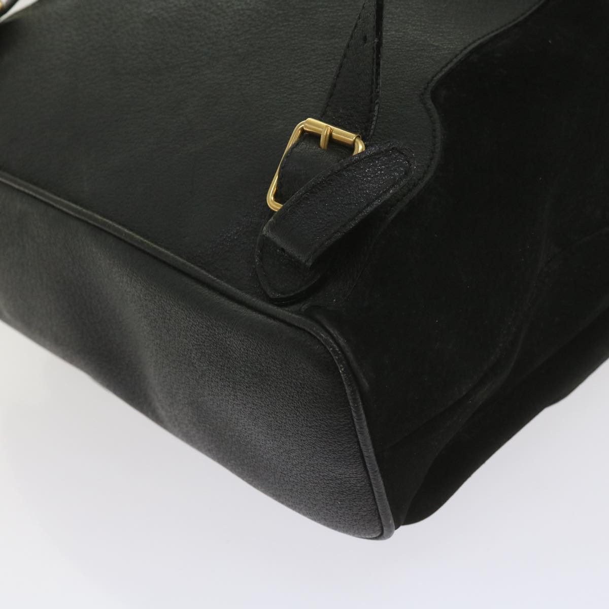 GUCCI Bamboo Backpack Suede Black 003 1119 0016  60693