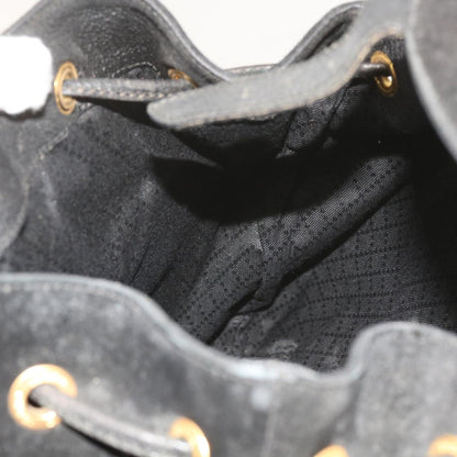 GUCCI Bamboo Backpack Suede Black 003 1119 0016  60693