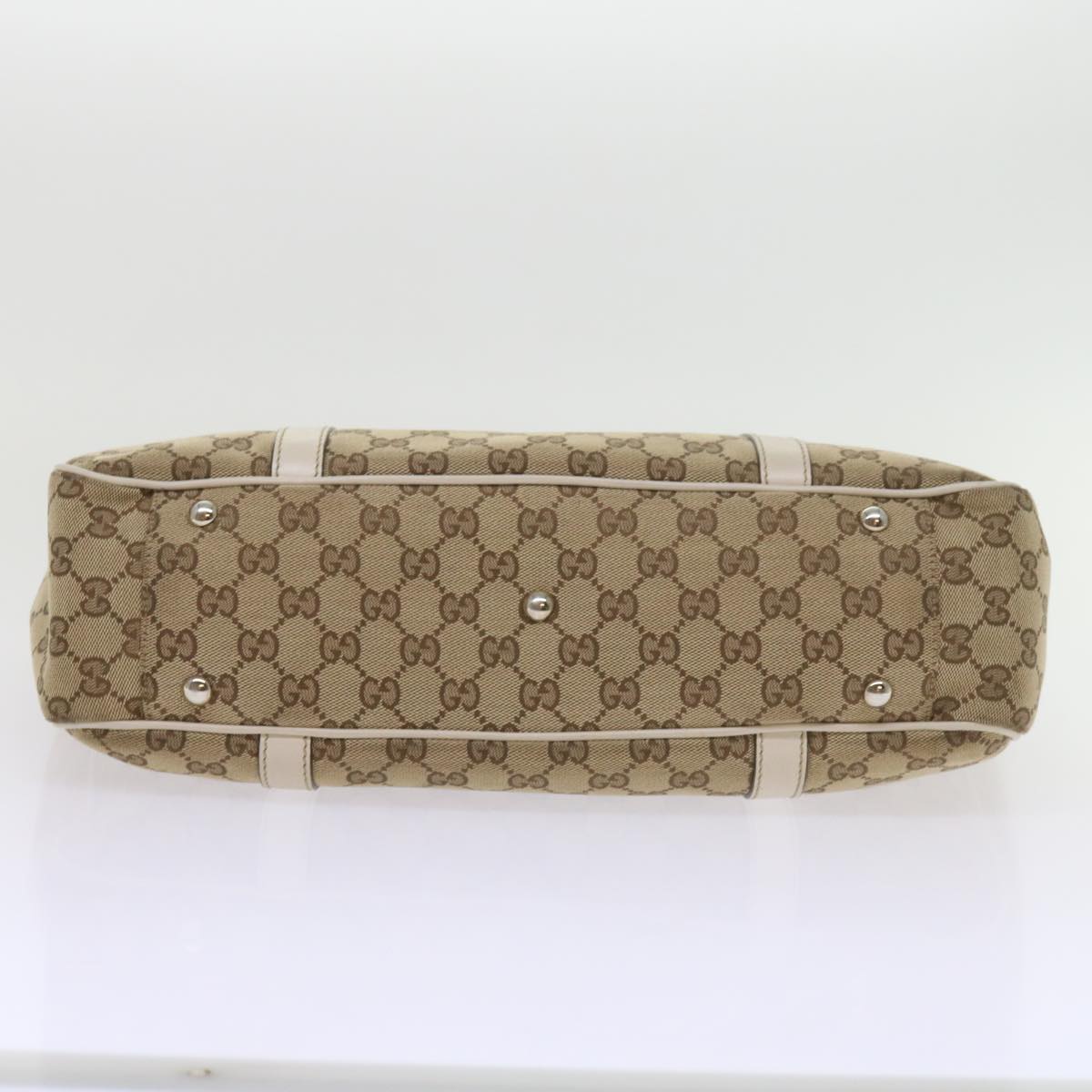 GUCCI GG Canvas GG Twins Tote Bag Beige 232957  60992