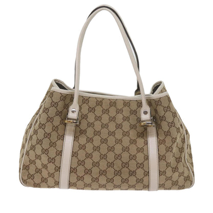 GUCCI GG Canvas GG Twins Tote Bag Beige 232957  60992