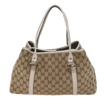 GUCCI GG Canvas GG Twins Tote Bag Beige 232957  60992