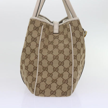 GUCCI GG Canvas GG Twins Tote Bag Beige 232957  60992