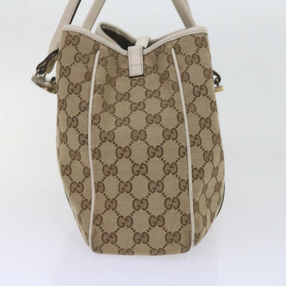 GUCCI GG Canvas GG Twins Tote Bag Beige 232957  60992