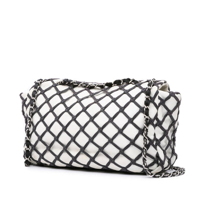 Chanel Sac Jumbo Calfskin Canebiers Net Flap