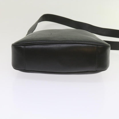GUCCI Bamboo Shoulder Bag Leather Black 001 1638  61056