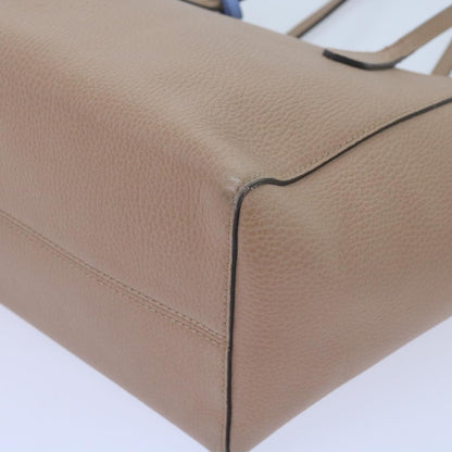 GUCCI Swing Tote Bag Leather Beige 354408  61085