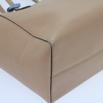 GUCCI Swing Tote Bag Leather Beige 354408  61085