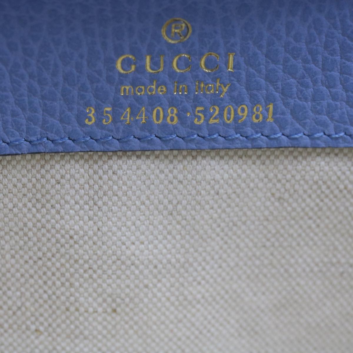 GUCCI Swing Tote Bag Leather Beige 354408  61085