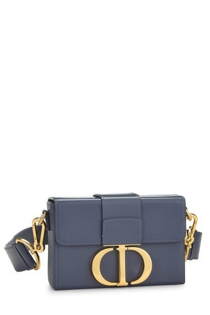 Dior, Navy Calfskin 30 Montaigne Box, Navy
