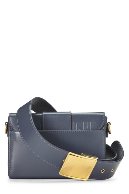 Dior, Navy Calfskin 30 Montaigne Box Bag, Navy