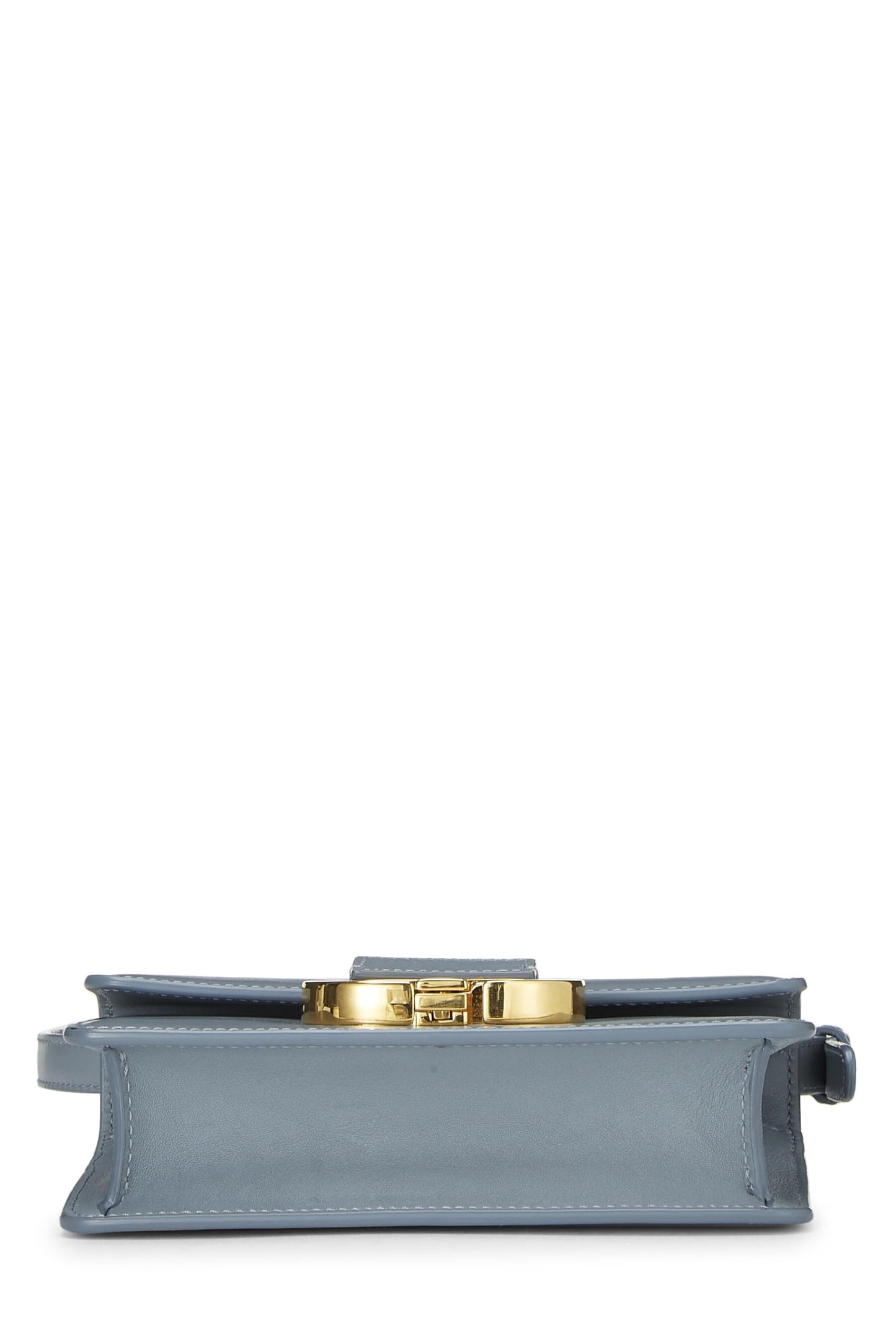 Dior, Blue Calfskin 30 Montaigne Bag Micro, Grey