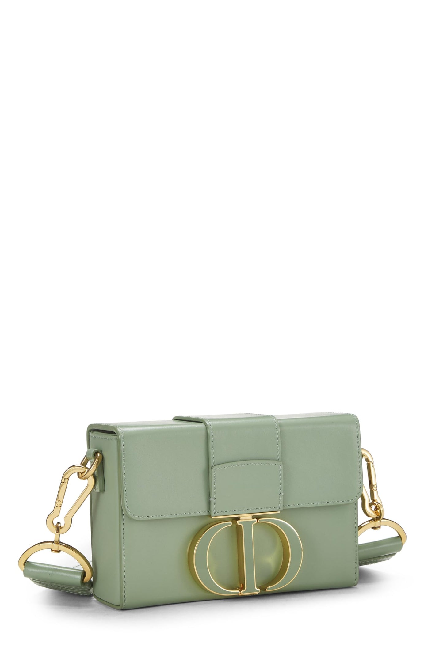 Dior, Green Calfskin 30 Montaigne Box Bag, Green