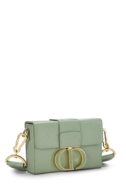 Dior, Green Calfskin 30 Montaigne Box Bag, Green