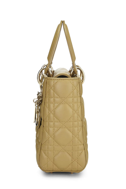Dior, Green Cannage Lambskin My ABCDior Lady Dior Small, Green