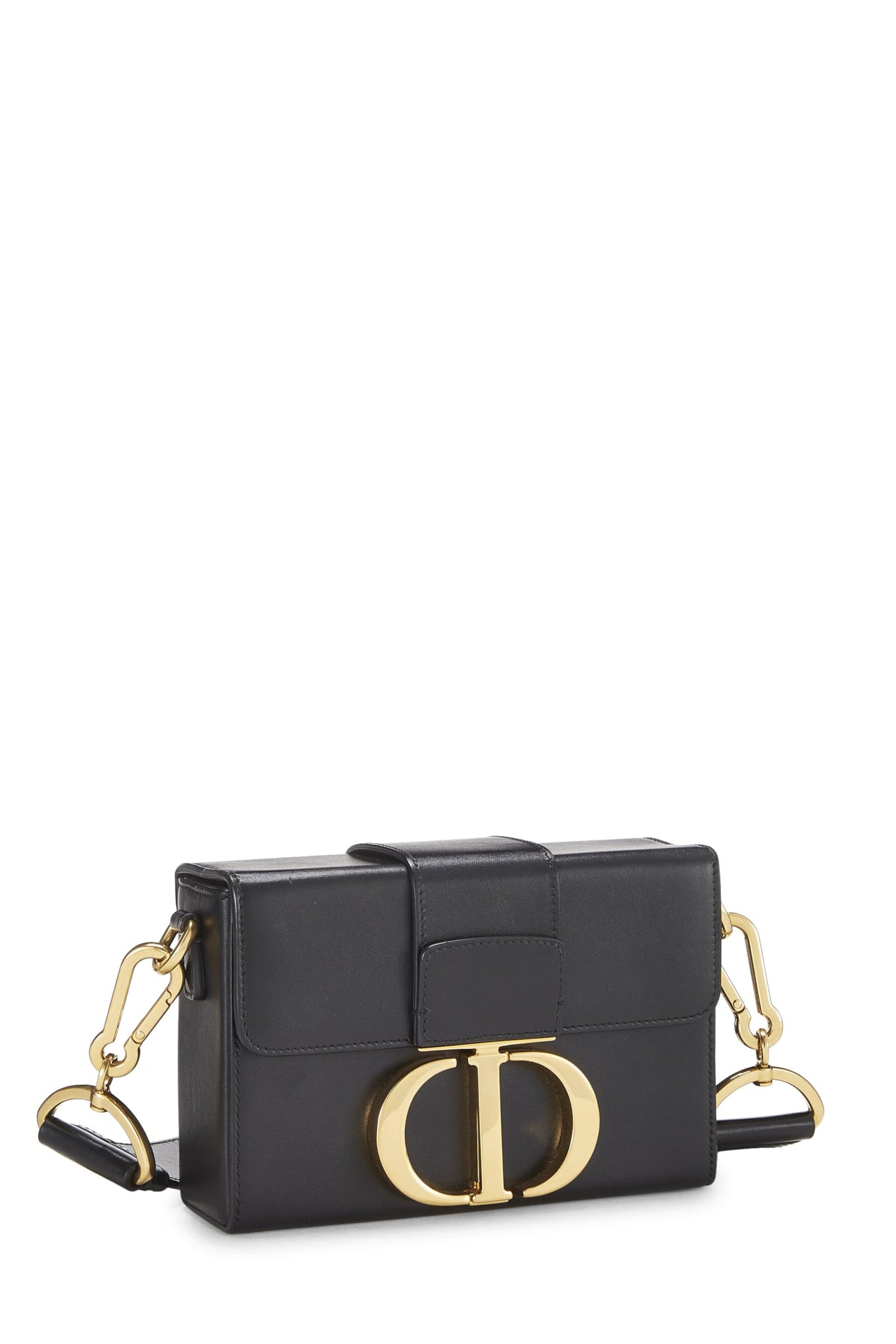 Dior, Black Calfskin 30 Montaigne Box Bag, Black