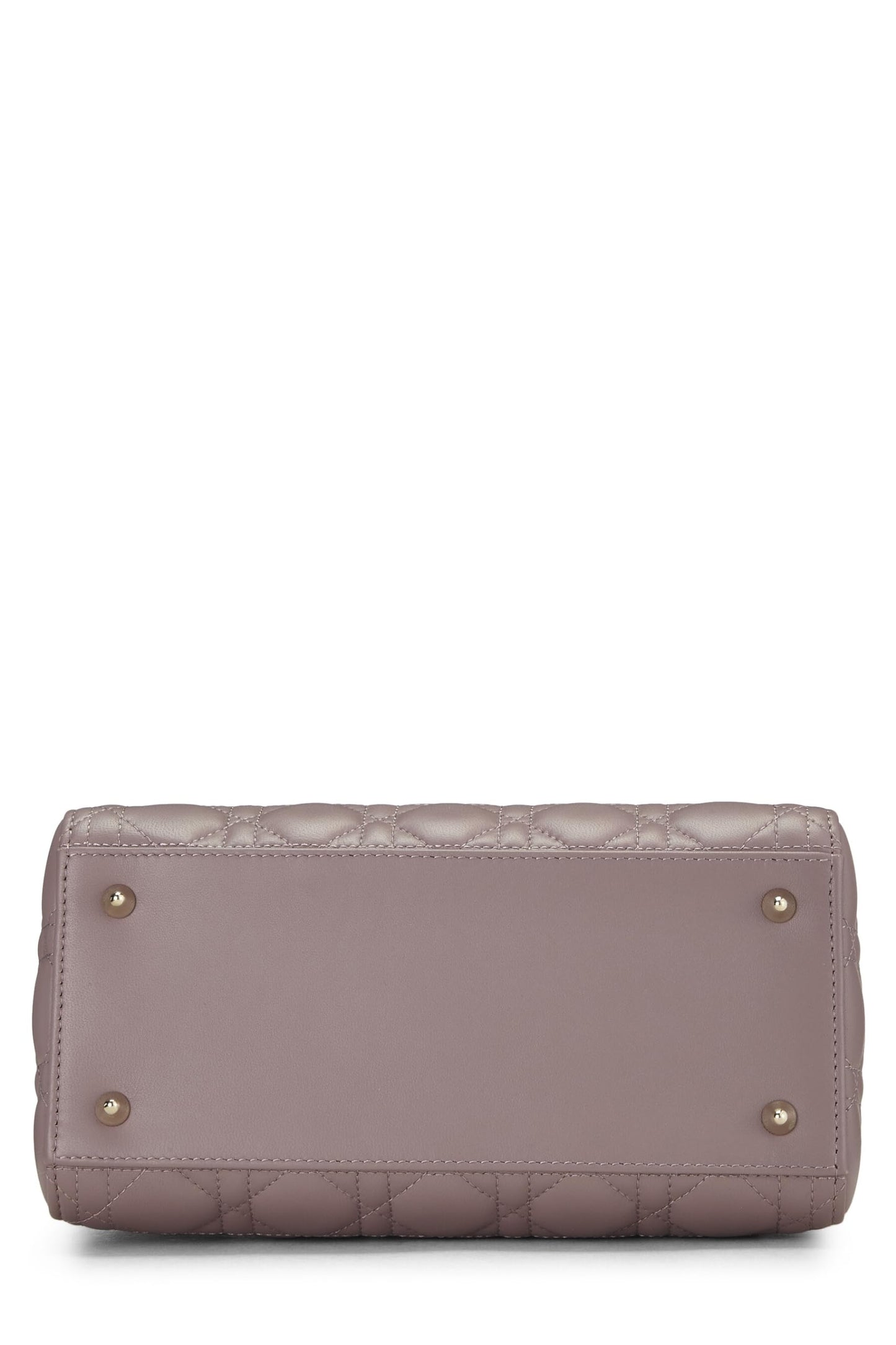 Dior, Purple Cannage Quilted Lambskin Lady Dior Medium, Purple