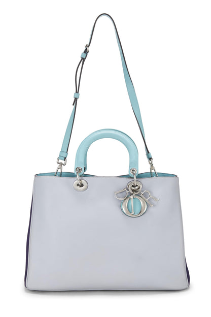 Dior, Multicolor Leather Diorissimo Large, Multi