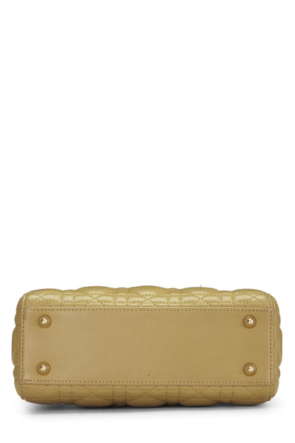 Dior, Green Cannage Lambskin My ABCDior Lady Dior Small, Green