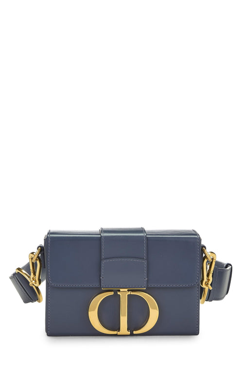 Dior, Navy Calfskin 30 Montaigne Box, Navy