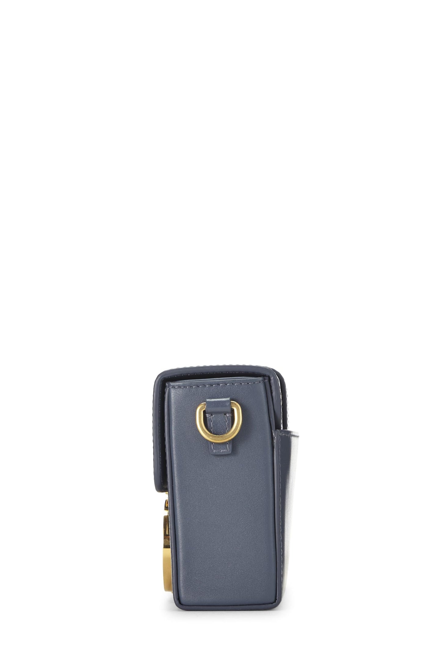 Dior, Navy Calfskin 30 Montaigne Box Bag, Navy