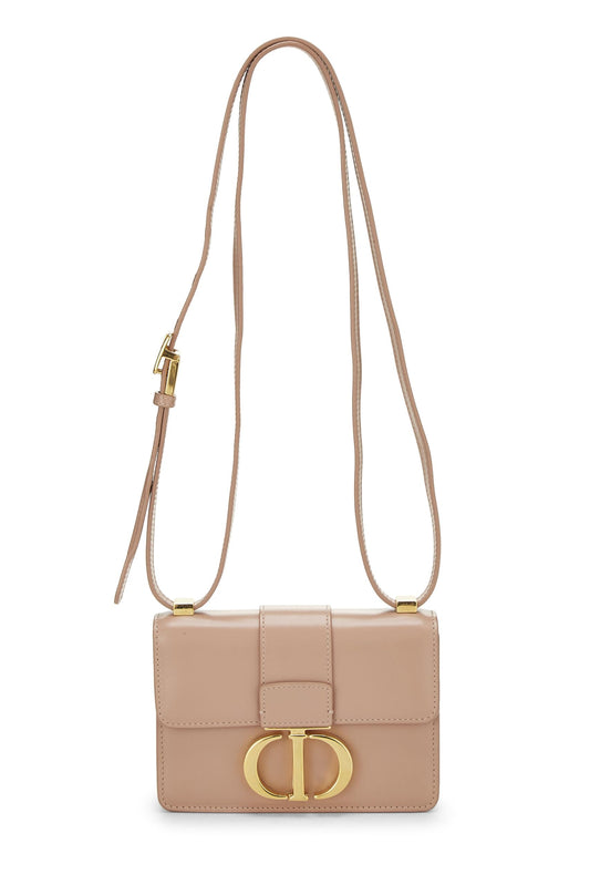 Dior, Pink Calfskin 30 Montaigne Bag Micro, Pink