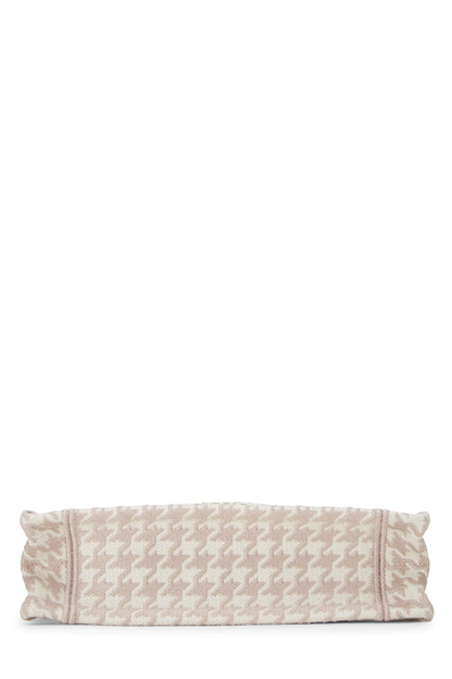 Dior, Pink Houndstooth Canvas Book Tote Mini, Pink