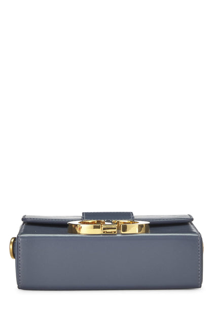 Dior, Navy Calfskin 30 Montaigne Box Bag, Navy