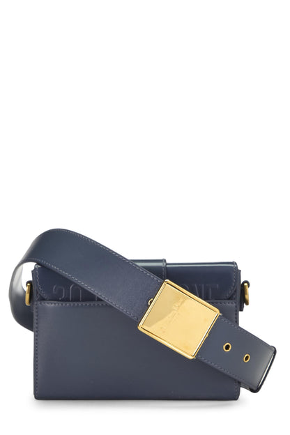 Dior, Navy Calfskin 30 Montaigne Box, Navy