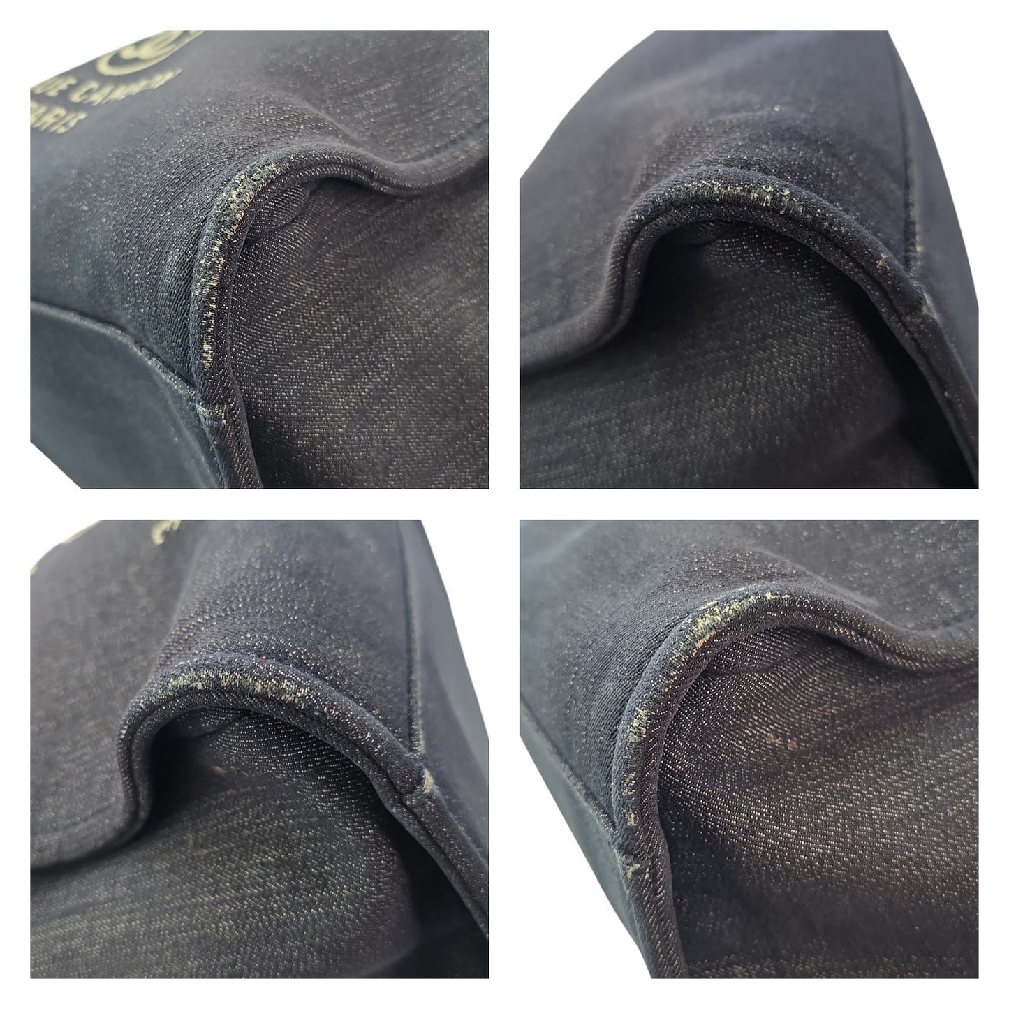 Chanel Medium Dark Washed Denim Deauville Tote
