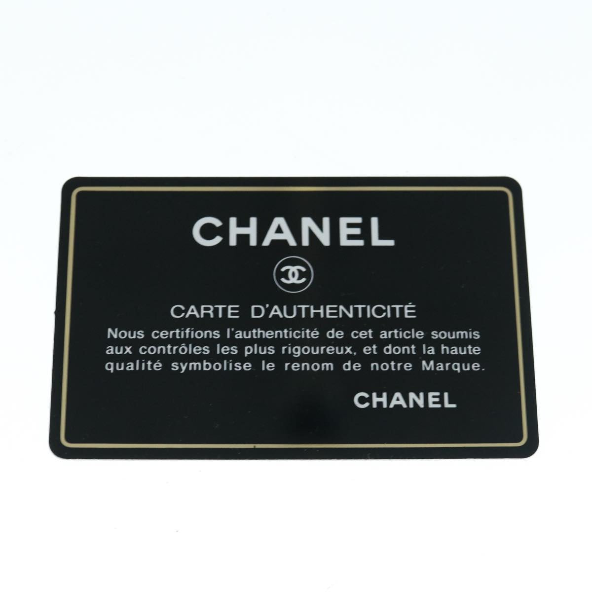 CHANEL Tote Bag Caviar Skin Standard Black CC 62895SA