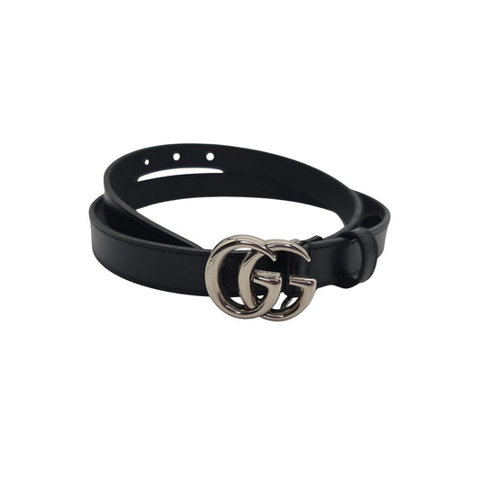 Gucci 20mm Leather Marmont Belt Sz 80/32