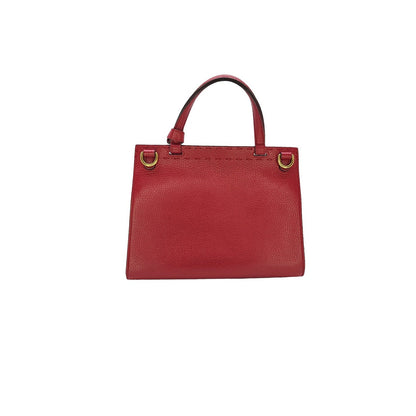 Gucci Calfskin Small GG Marmont Top Handle Bag