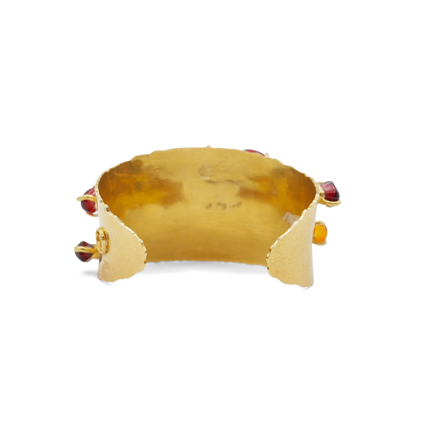 Gucci 'Cabochon' Cuff Bracelet - M