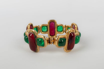 Bracelet en pte de verre Chanel