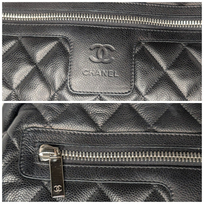 Chanel Vintage Caviar Leather Coco Cocoon Bowler Bag