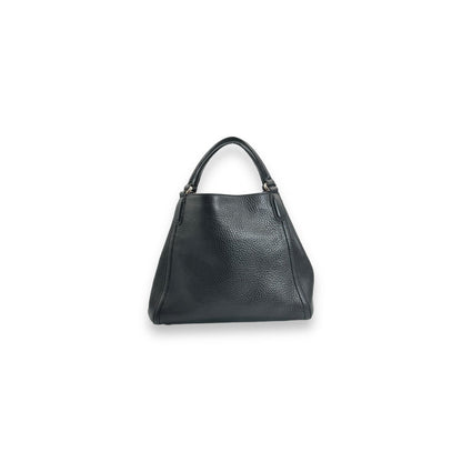Gucci Black Pebbled Calfskin Small Soho Hobo