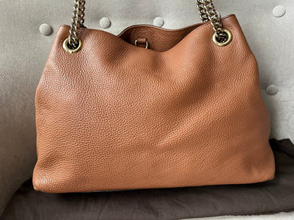 Gucci Caramel Soho Chain Tote