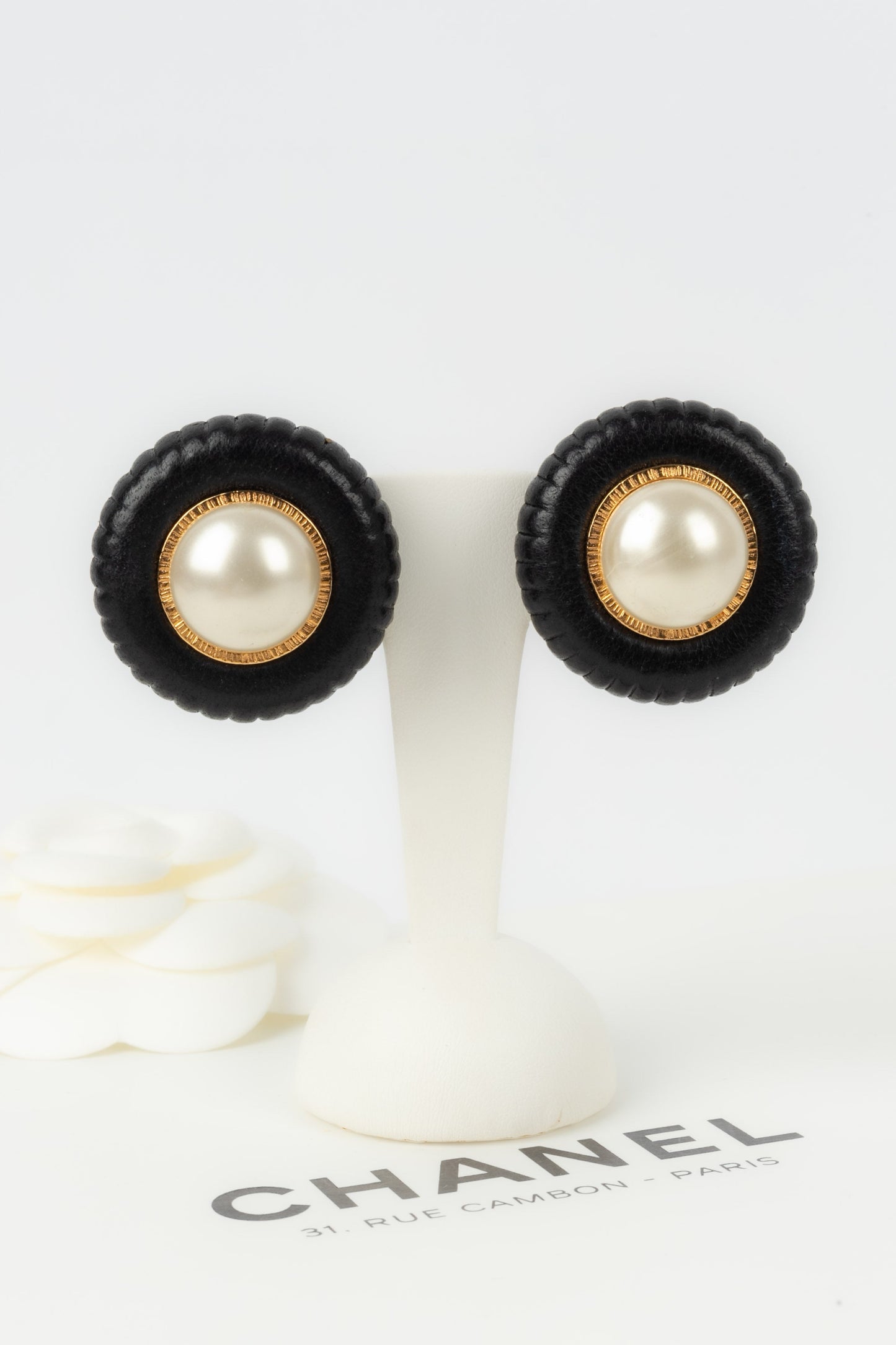 Boucles d'oreilles Chanel 1987/1988