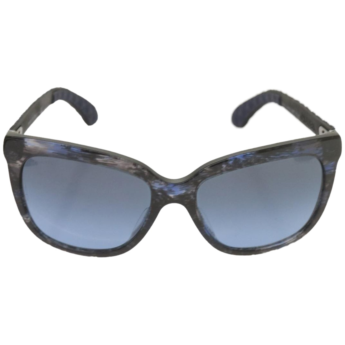 CHANEL Sunglasses plastic Blue CC 67511